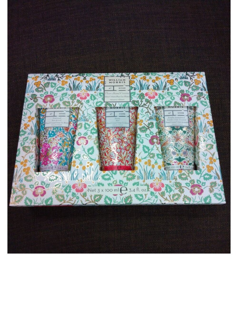 William Morris At Home 3 Hand Creams Gift Set 3 x 3.4oz